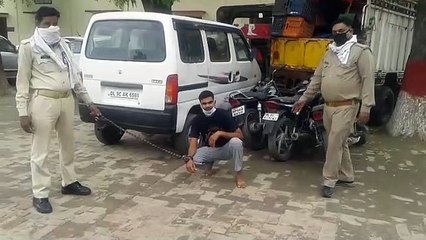 कैराना: चोरी की इको व 3 बाइको के साथ एक अंतरराज्य चोर गिरफ्तार