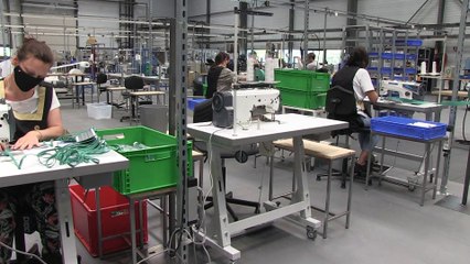 Des masques en tissus made in Loire