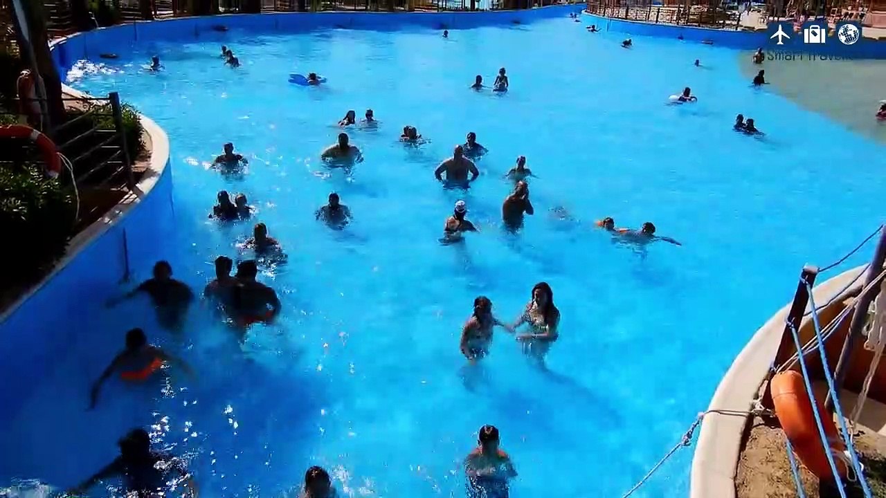 Jungle Aqua Park with Drone Footage - Hurghada - Egypt -All Slides 4K