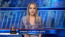 Actualización: Dos muertos y cinco heridos en casa colapsada en Quito