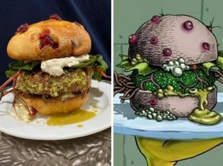 A Spongebob Superfan Recreated the Nasty Patty And the Results Are Amazing