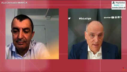 Tebas espera que el 11 de junio se pueda reinaugurar la Liga con un partido de homenaje a las víctimas del Covid-19