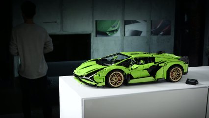 Lego Technic : présentation de la Lamborghini Sian FKP 37 au 1:8