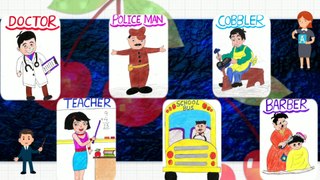 Community Helpers || Kids learning preschool activities