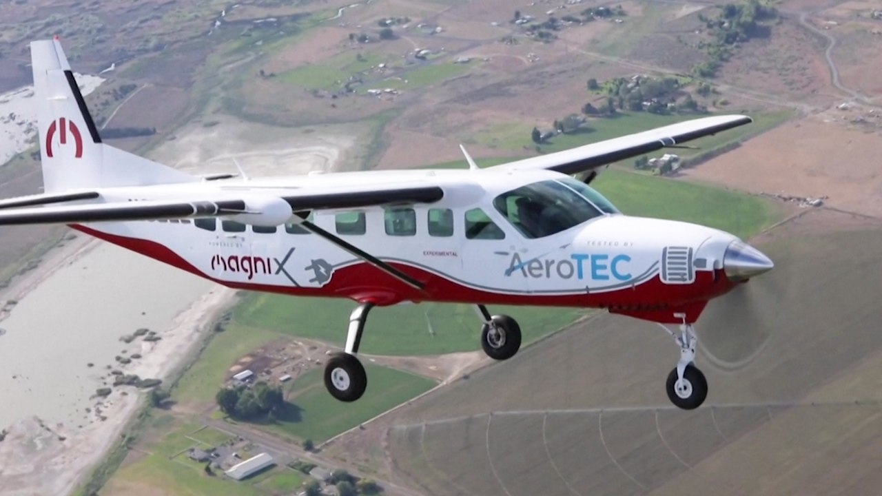 World’s Largest All-Electric Airplane Takes Flight