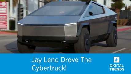 Jay Leno Drove The Cybertruck!