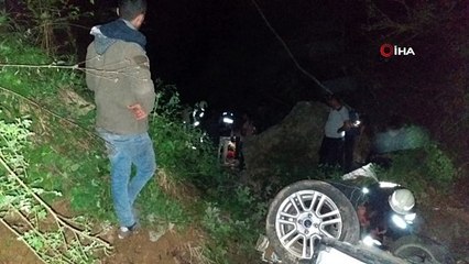 Hatay’da yayla dönüşü otomobil uçuruma yuvarlandı: 3 ölü, 4 yaralı