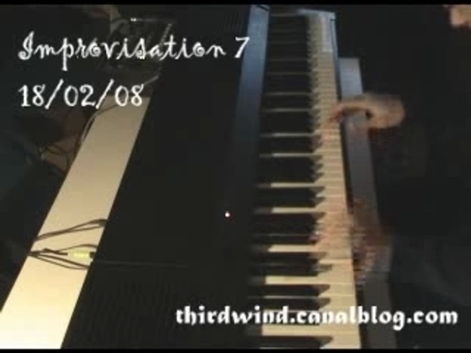 Impro 7 - Un éléphant, qui se balançait...