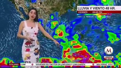 Sandy Tok nos da el pronóstico del tiempo para este viernes 29 de mayo