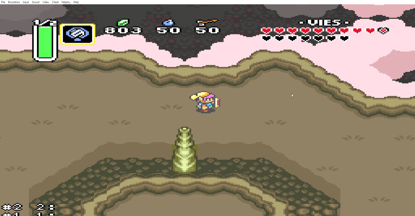 jeu zelda 3 sns