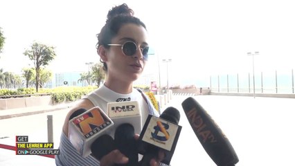 Kangana Ranaut Leaves For PM Modi Oath Ceremony