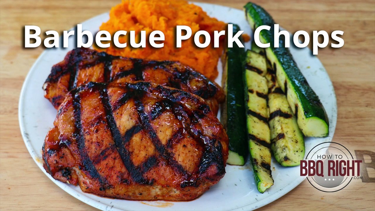 Barbecue Pork Chops on the Grill