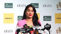 Janhvi Kapoors Cute Reaction On Her Film RoohiAfza