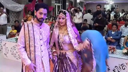 Dekhiye Jai Hind Ki Actress Akanksha Awasthi Ke Reception Ka Video