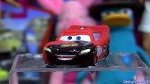 Color Changers cars Lightning Mcqueen Change Color From Black to Red Rust-eze Disney Pixar