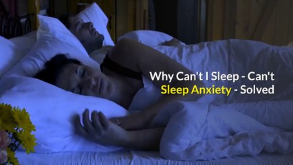 Can't Sleep - 15 Quick Tips To Sleep