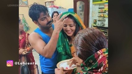 पत्नी Jyoti Singh संग Pawan Singh का यह खास फोटो हो रहा काफी वायरल