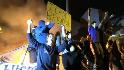 Así fueron los disturbios en Minneapolis tras la muerte de George Floyd