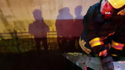 Tavşanı önce kurtardılar sonra koruma altına aldılar