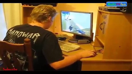 Angry Gamers Ruined Thier LED TV, PC, Console and Other Room Stuff Compilation