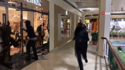 - Gösteriler Portland’a sıçradı- Lüks mağazalar yağmalandı