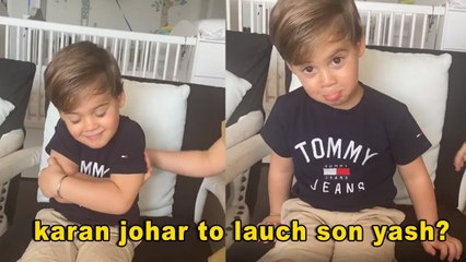 OMG ! IS Karan Johar's Son Ready to launch in Film Industry AS He Gives SCREEN TEST