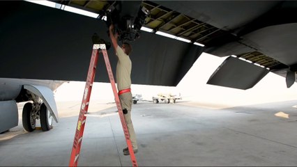 Bombardiers Stratofortress B-52 en action