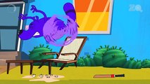 Karate Baji Ep - 13 - Pyaar Mohabbat Happy Lucky - Hindi Animated Cartoon Show - Zee Kids
