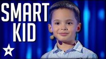 Is This 6 YEAR OLD BOY The SMARTEST Kid In The World? | Got Talent Global