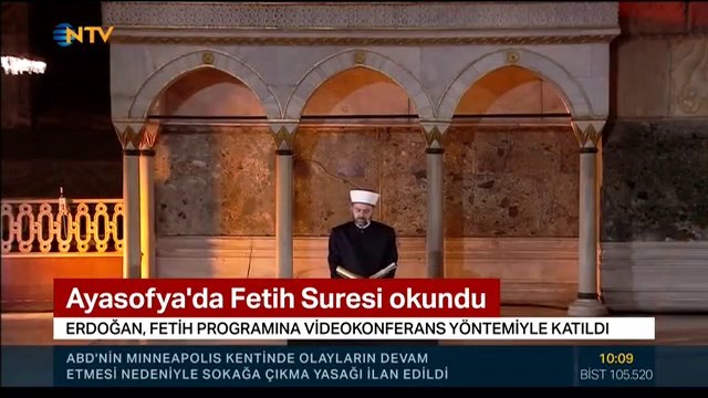 Ayasofya'da Fetih Suresi okundu! Vatandaşlar gözyaşlarını tutamadı