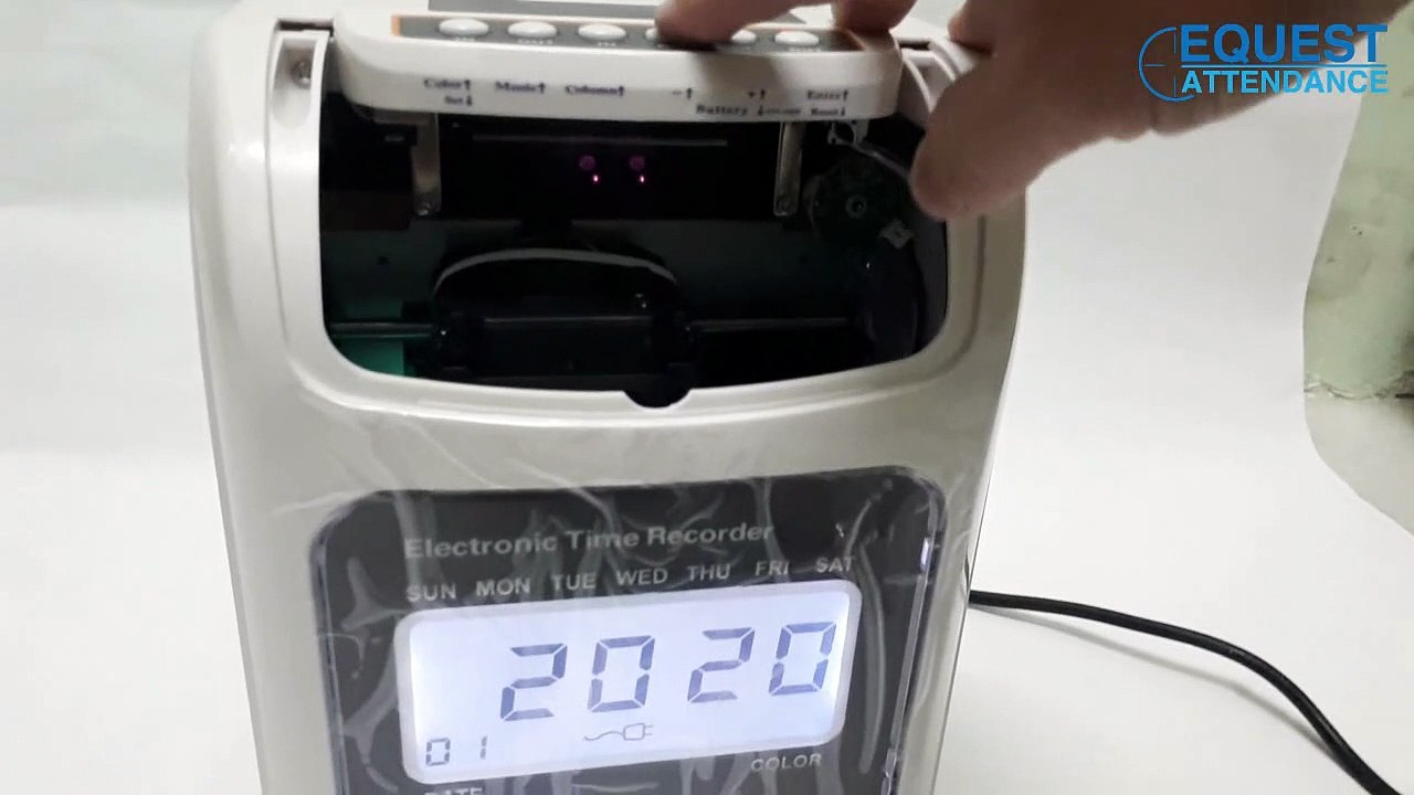 TIMI 6500N Punch Card Machine How to Time Setting | Cara Set Masa | Timi Malaysia