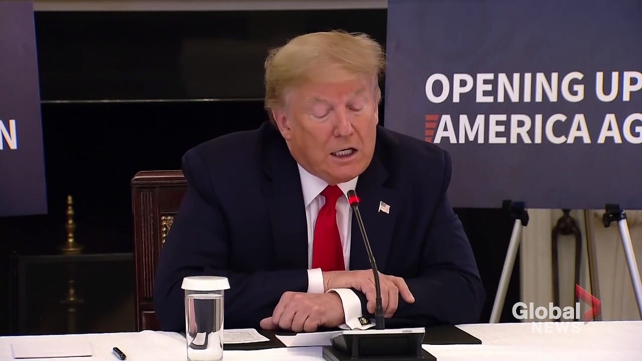 George Floyd death Trump says  justice will be served  in death of unarmed Black man