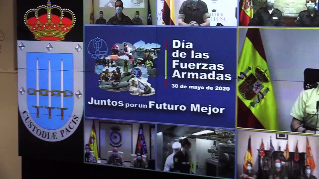 El Rey envía un mensaje de "esperanza" en el Día de las Fuerzas Armadas