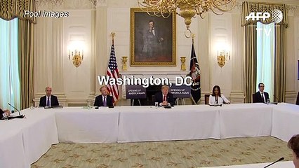 Trump calls for stop to 'anarchy' in Minneapolis after police killing