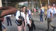 Isha Koppikars Daughter Rianna Gets Scared and Runs From Media Photographers