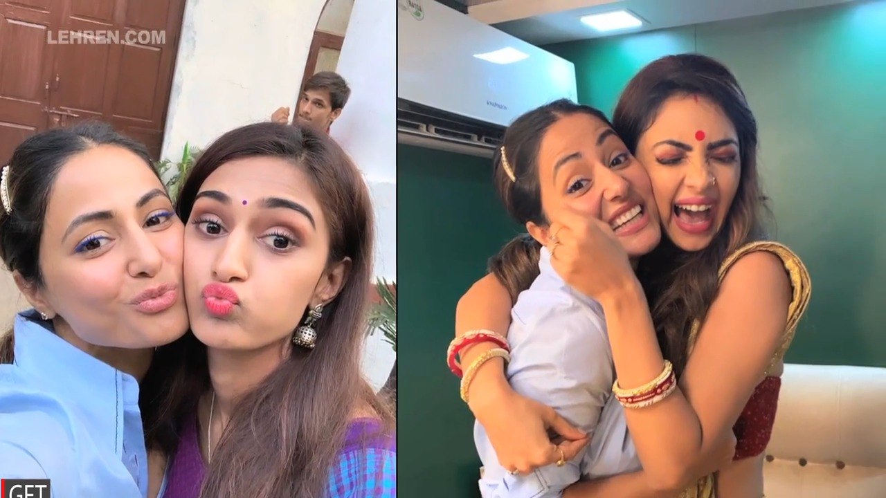 Hina Khan REUNITES With The Star Cast Of Kasautii Zindagii Kay 2