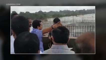 Maharashtra MLA Nitesh Rane Taken Into Custody For Pouring Mud On Engineer