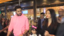 Aaradhya Bachchan Is All Smiles As She Returns From Holiday With Aishwarya And Abhishek