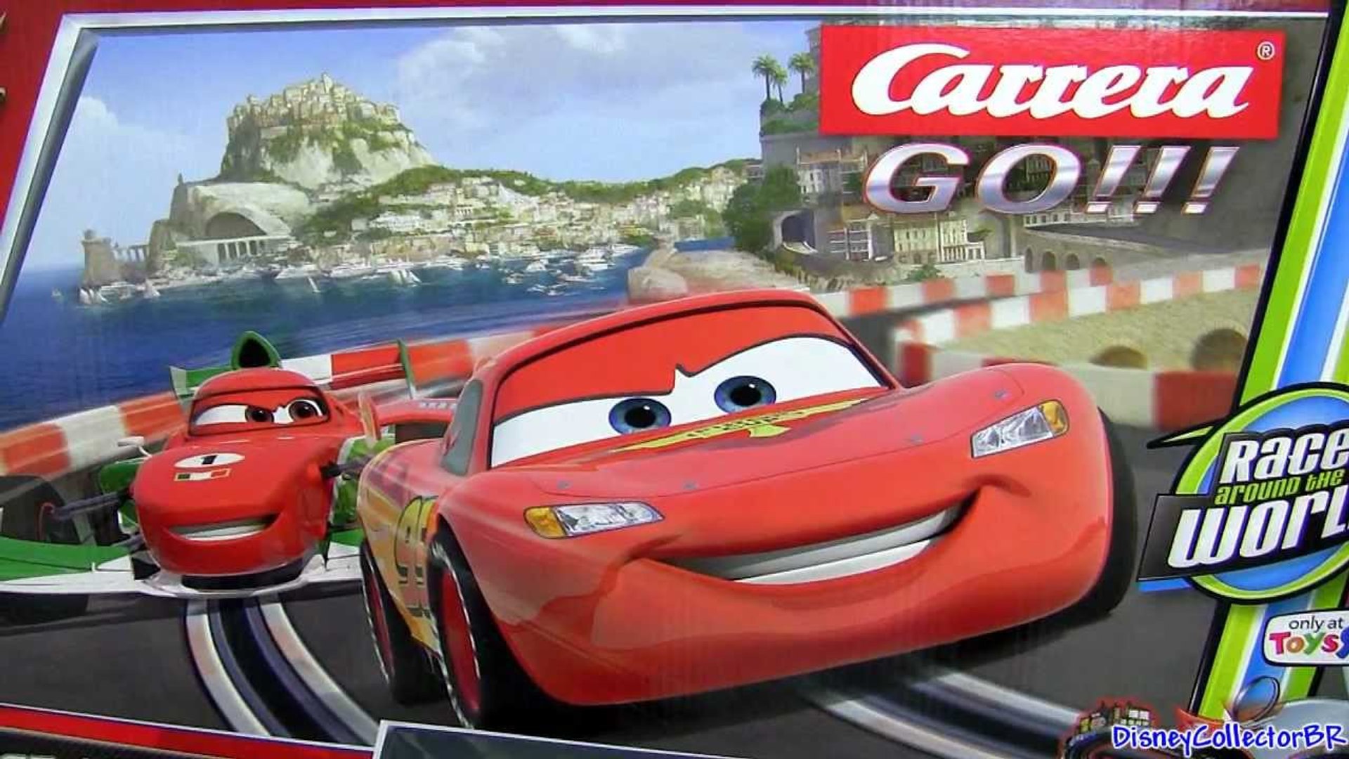 Carrera Go Cars 2 Track Speedway Sally Lightning Mcqueen Disney Francesco  Bernoulli Disneycollector - video Dailymotion