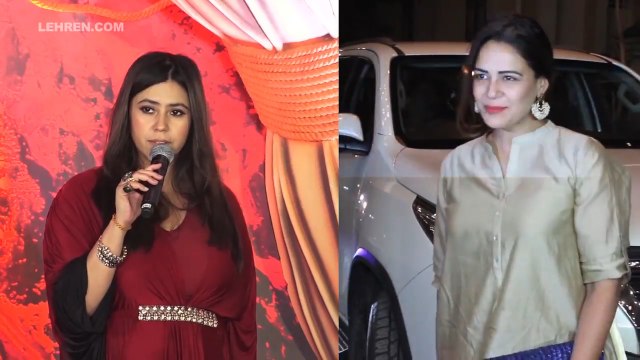 Things Arent Fine Between Ekta Kapoor And Mona Singh