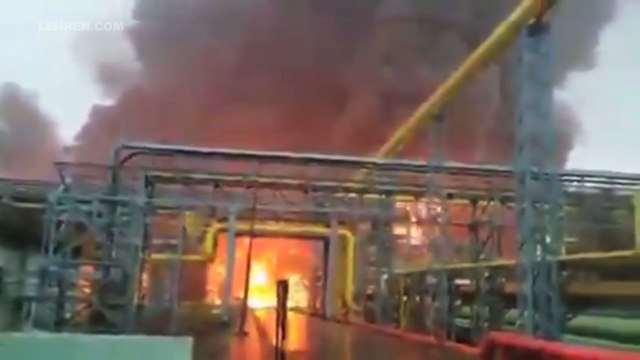 Massive Fire Breaks Out At ONGC Plant In Navi Mumbai