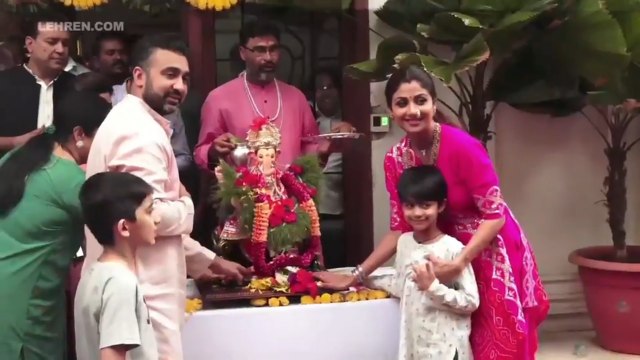 GANPATI VISARJAN: Grand Celebrations At Shilpa Shetty's Home