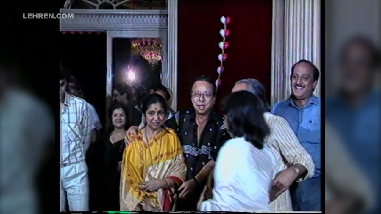 Birthday Special: Asha Bhosle's Rare Video With R.D Burman | Dil Padosi Hai |  Flashback Video
