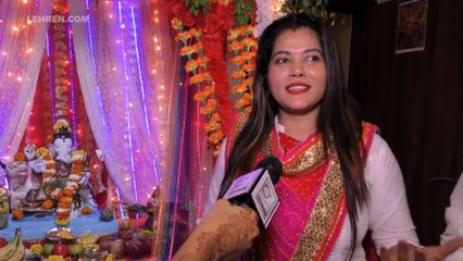Shadi Ke Baad Pahli Baar Seema Singh Ne Pati Ke Saath Ki Ganesh Puja Interview Me Khole Kai Raaj