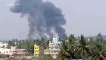 2 IAF Surya Kiran Aircraft Crash In Bengaluru During Practice