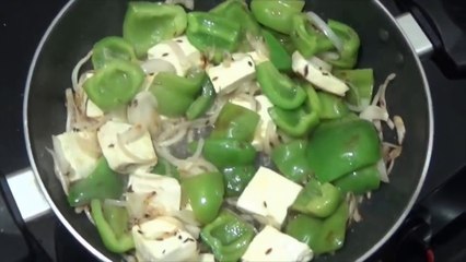 How To Make Shimla Mirch Paneer Tomato Sabji At Home