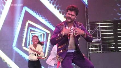 अवार्ड समारोह में दमदार एंट्री के साथ Khesari Lal का जबरजस्त परफॉरमेंस