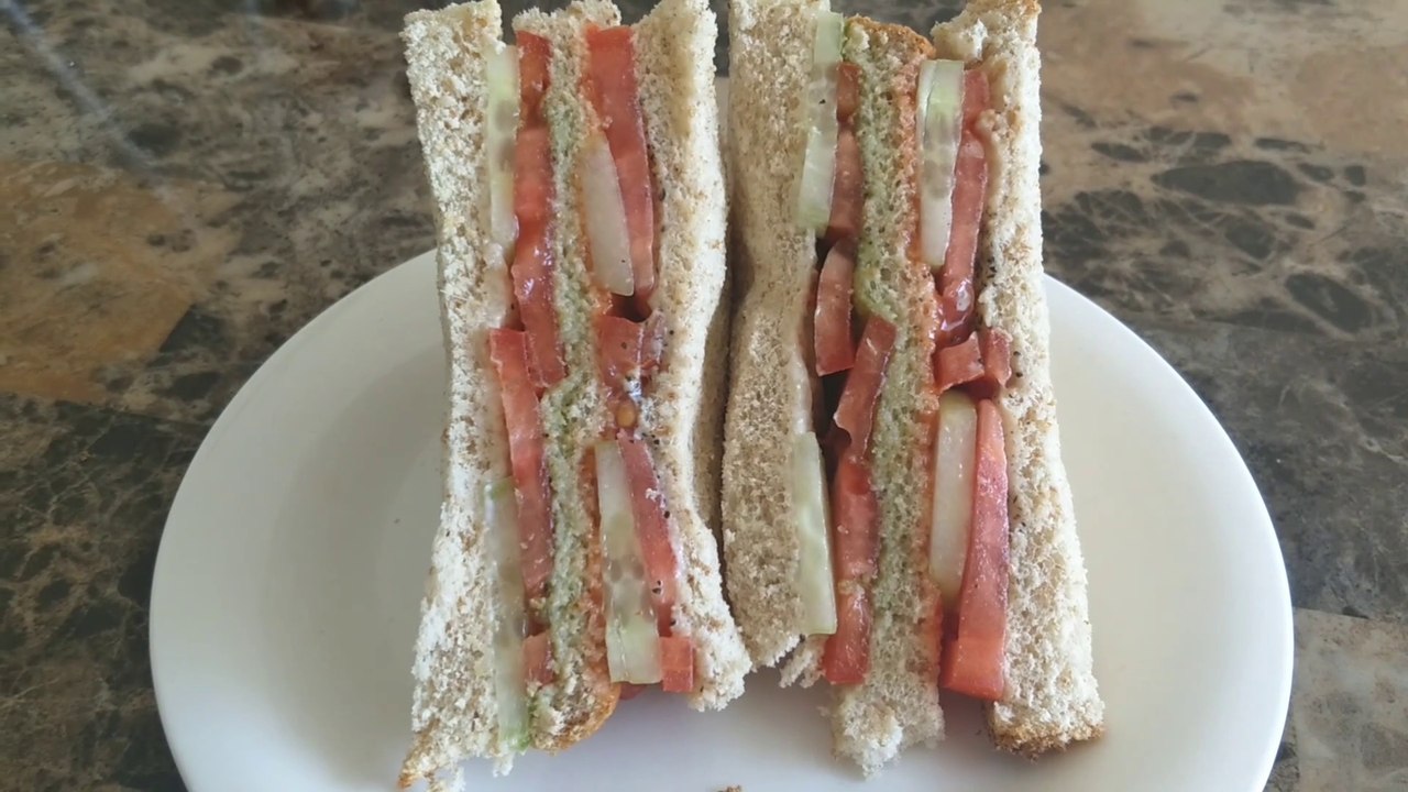 american vegetable sandwich
