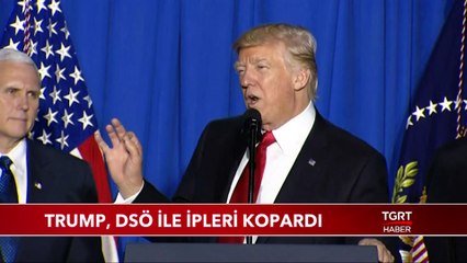 Trump Dünya Sağlık Örgütü ile Bağları Kopardı