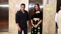 Salman Khan Attends Pre-Diwali Party With Dabangg 3 Actress